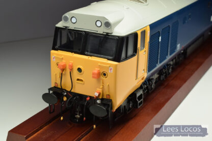 HJ4021 Heljan O gauge class 50 locomotive large logo blue livery - Image 2