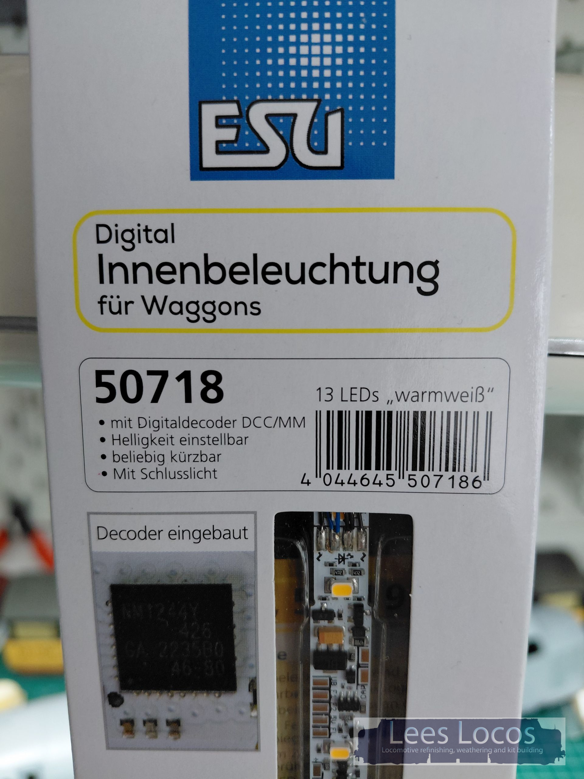 ESU 50718 interior lighting set with DCC decoder