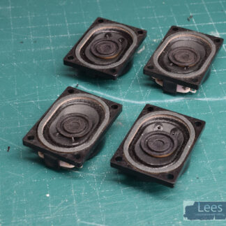 Set of 4 miniature speaker drive units